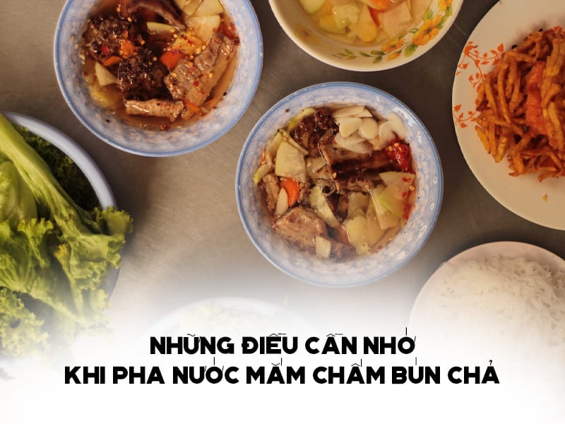 Cách Làm Bún Chả Nhúng Ngon Như Người Hà Nội