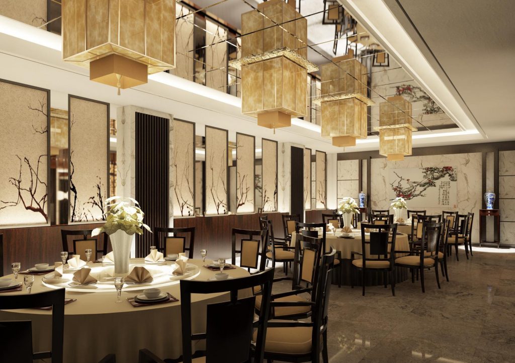 Không gian sang trọng tại Shang Garden Dynasty