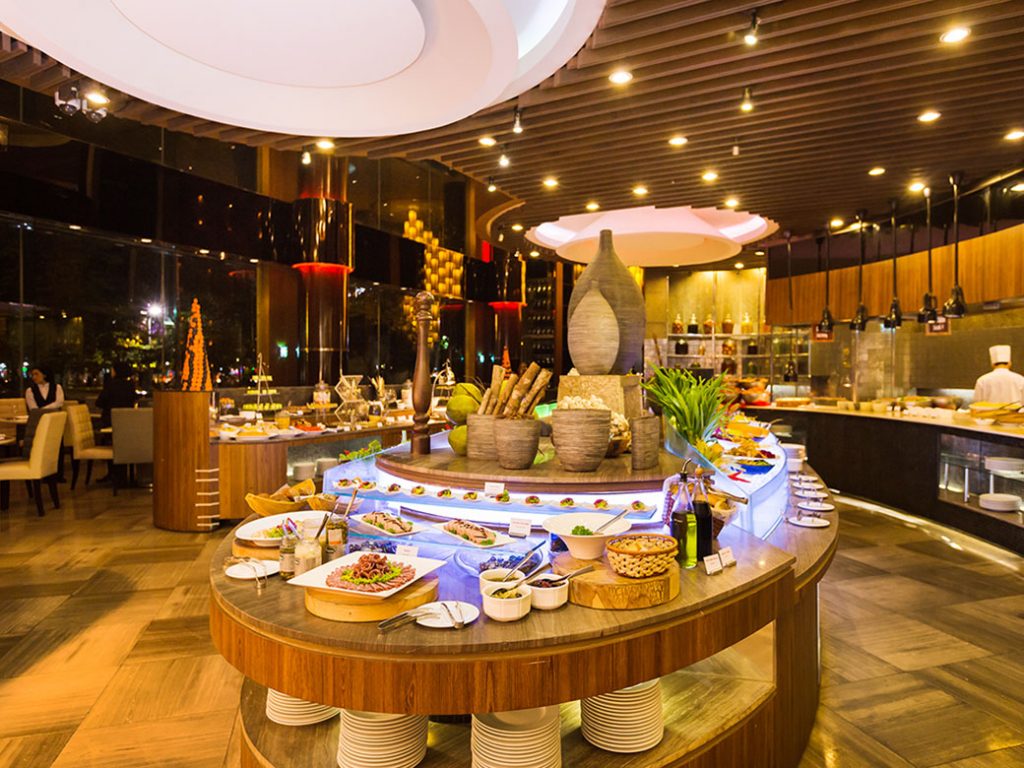View công viên thoáng đãng tại Parkview Buffet